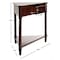 Safavieh Gabe Corner Table - Dark Cherry AMH5709D - alternate 4